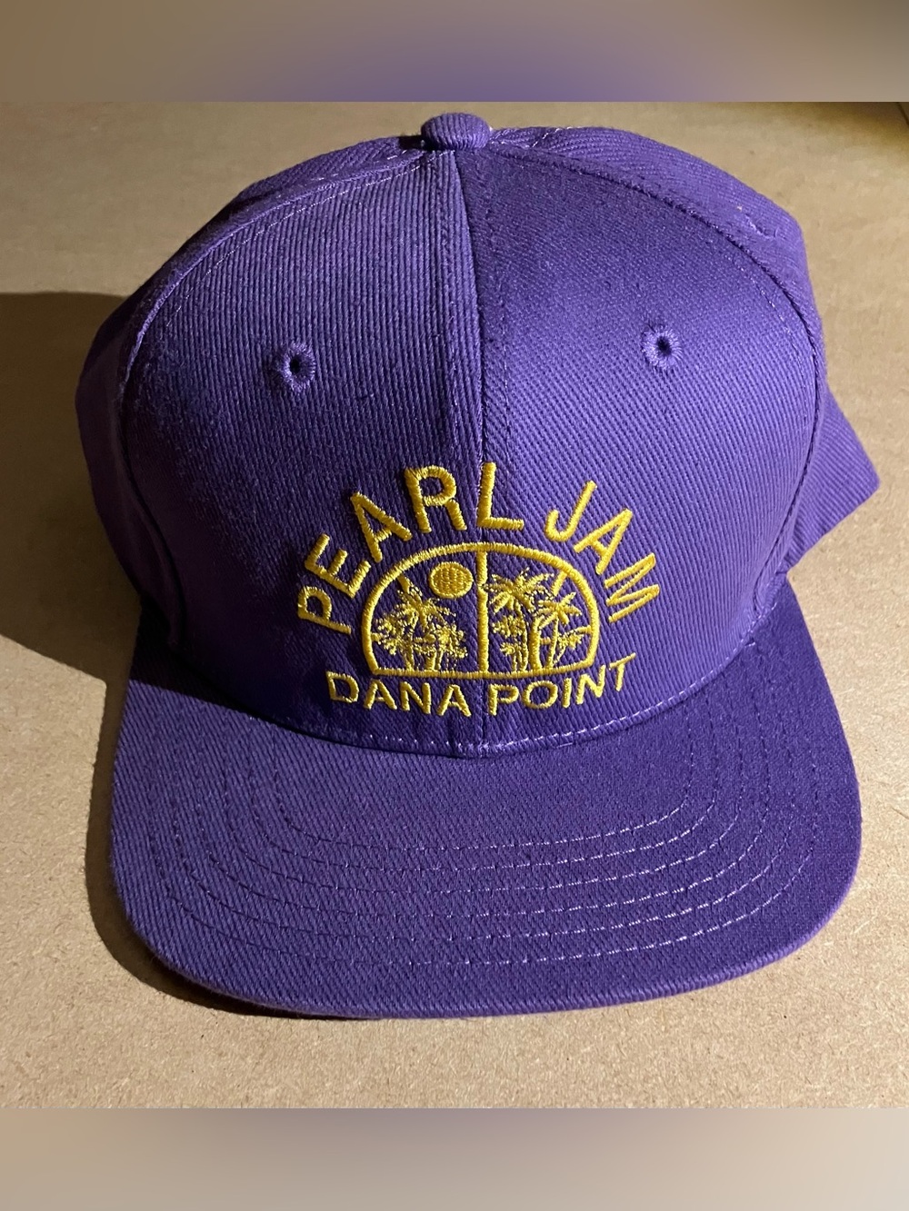 Pearl Jam Ohana Festival 2021 Purple Snapback Hat New Never Worn